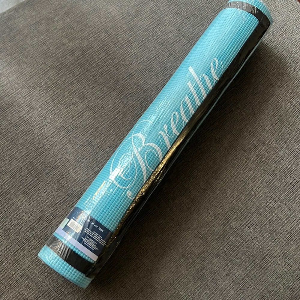 Yoga mat mind body spirit